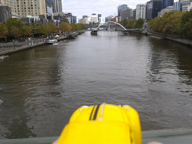 TTB looking in other direction of the Yarra towards Southbank and Casino